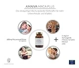 Maca Plus Kapseln mit L-Arginin + Ashwaganda + Tribulus-terrestris + Zink (vegan - freiverkäuflich, Hergestellt in Deutschland nach ISO 9001, PZN: 11482522) - 4