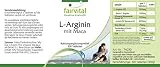 L-Arginin mit Maca - für 2 Monate - HOCHDOSIERT - 300 Tabletten - mit Beta-Glucan, OPC und Zink - 4