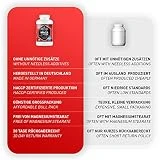 Maca Kapseln hochdosiert 4000 mg + L-Arginin 1800 mg + Vitamine + Zink, 240 Kapseln für 2 Monate, Qualitätsprodukt-Made-in-Germany jetzt zum Aktionspreis und 30 Tage kostenlose Rücknahme! 1er Pack (1 x 206,4 g) - 4