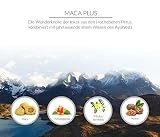 Maca Plus Kapseln mit L-Arginin + Ashwaganda + Tribulus-terrestris + Zink (vegan - freiverkäuflich, Hergestellt in Deutschland nach ISO 9001, PZN: 11482522) - 8