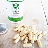 LLS Panax Ginseng 3000mg | Bekannt als Koreanischer Ginseng | 120 Hochleistungskapseln (4 Monate Versorgung) | 300 mg pro Kapsel, 10: 1 Extrakt (3000 mg äquivalent einer ganzen Pflanze) | 20% Ginsenoside | Für ein verbessertes Denken, Konzentration, Gedächtnis und Effizienz bei der Arbeit, körperliche Ausdauer und sportliche Ausdauer | Premium Supplement in Großbritannien hergestellt | Love Life Supplements - 5
