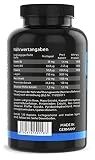 TITANS TESTO BOOSTER EXTREME | Hochdosiert L-Arginin 3000 - Maca Komplex Mit Pinienrinden Extrakt In Deutscher Premiumqualität | Vitamin B12 | B6 & Folsäure | Sehr Beliebt bei Bodybuildern und Männern | 120 Kapseln Vegan | Made in Germany - 2