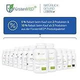 FürstenMED Tribulus + Arginin + Maca + Ashwaganda + Ginseng + Zink & Mehr - 120 Kapseln - Testosteron Booster, Muskelaufbau & Libido - 7